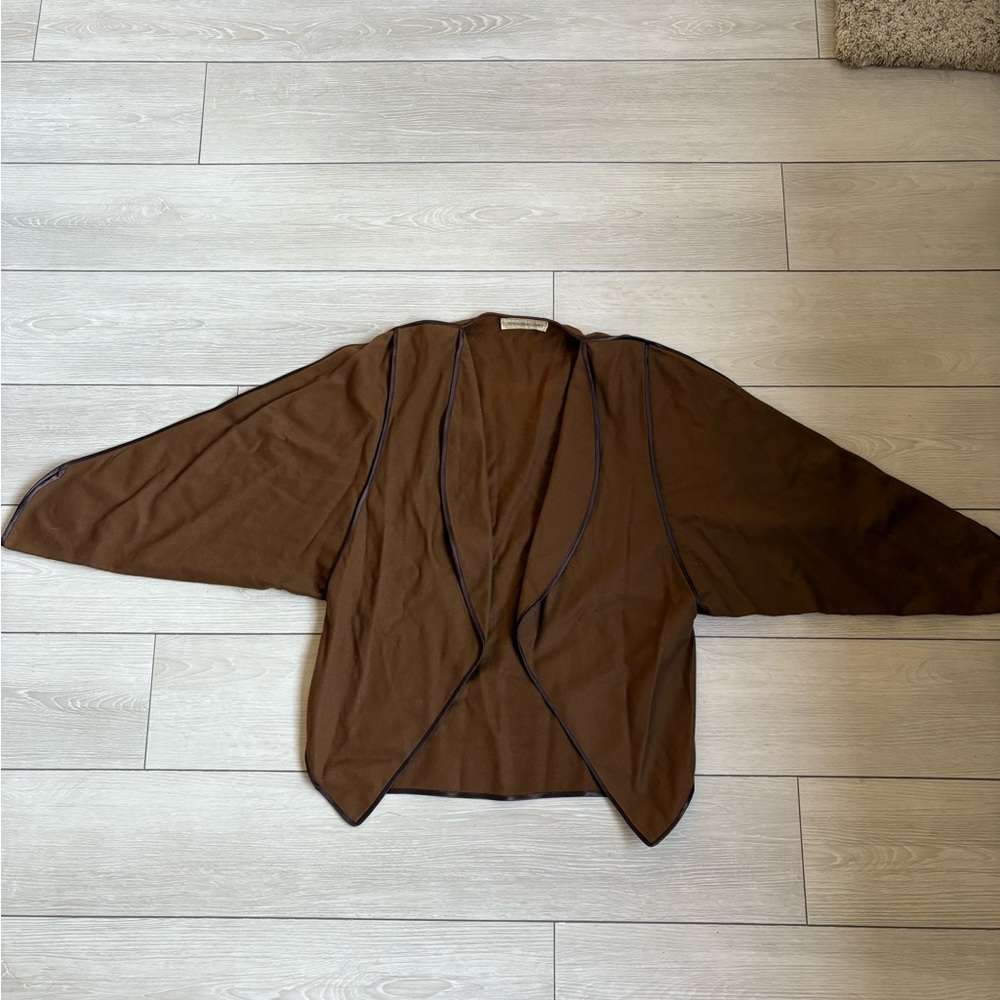 Vintage Janice Wainwright Rust Wool Blazer M